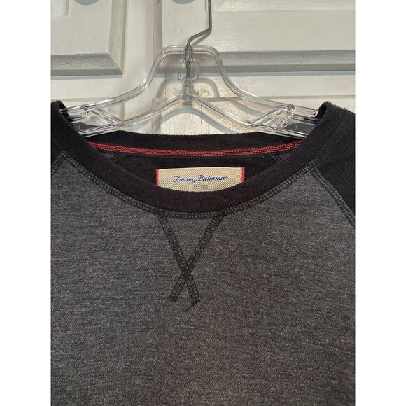 Tommy Bahama Light Sweater Men’s Size XXL Pullover Thermal Marlin Gray Shirt - Picture 2 of 10